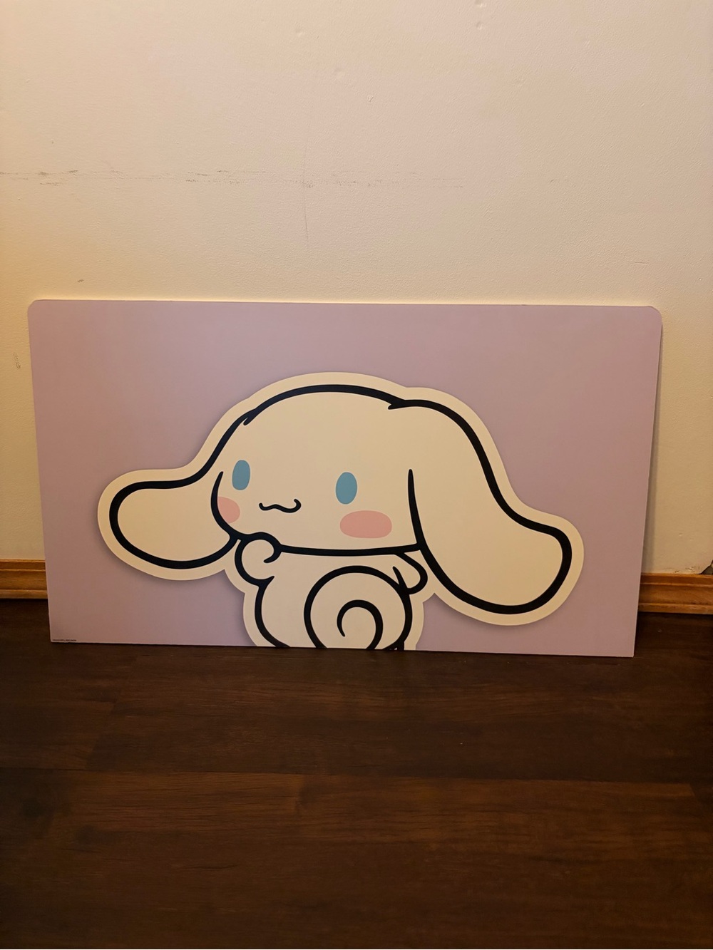 Cinnamoroll Wall Art Panel - Pastel Lavender